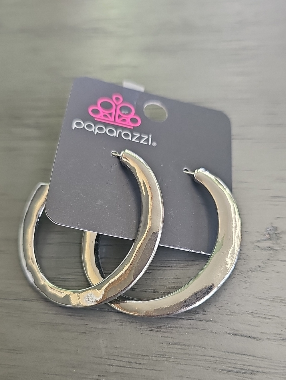 Classic Silver Hoops